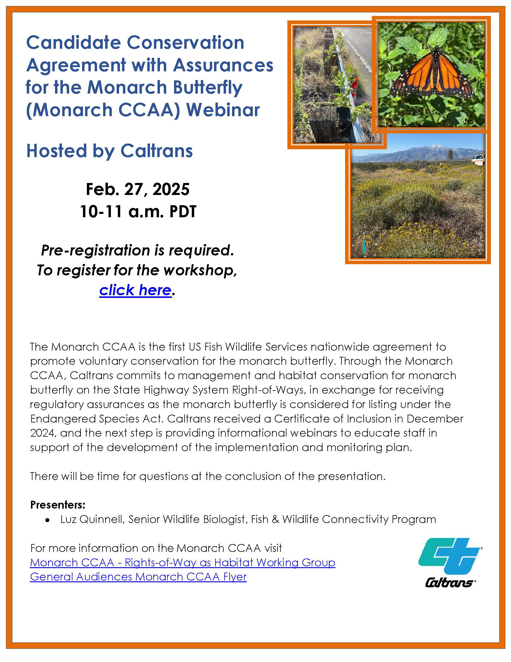 Monarch CCAA Webinar Invite